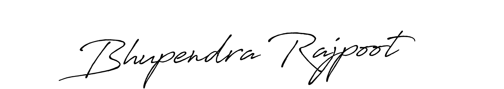 Bhupendra Rajpoot stylish signature style. Best Handwritten Sign (Antro_Vectra_Bolder) for my name. Handwritten Signature Collection Ideas for my name Bhupendra Rajpoot. Bhupendra Rajpoot signature style 7 images and pictures png