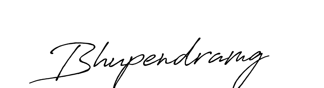 Design your own signature with our free online signature maker. With this signature software, you can create a handwritten (Antro_Vectra_Bolder) signature for name Bhupendramg. Bhupendramg signature style 7 images and pictures png