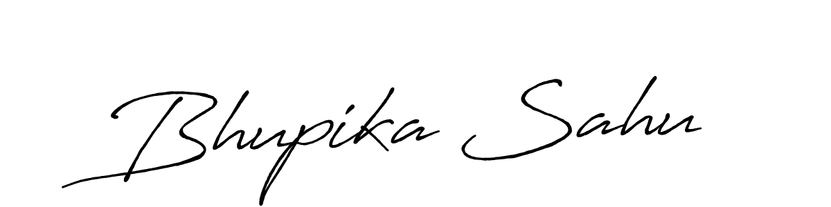 It looks lik you need a new signature style for name Bhupika Sahu. Design unique handwritten (Antro_Vectra_Bolder) signature with our free signature maker in just a few clicks. Bhupika Sahu signature style 7 images and pictures png