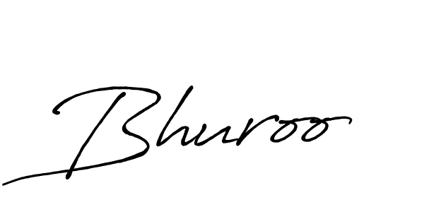 Also we have Bhuroo name is the best signature style. Create professional handwritten signature collection using Antro_Vectra_Bolder autograph style. Bhuroo signature style 7 images and pictures png
