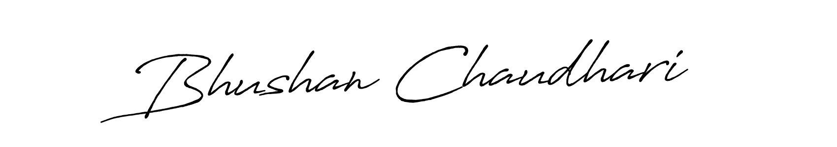 Make a short Bhushan Chaudhari signature style. Manage your documents anywhere anytime using Antro_Vectra_Bolder. Create and add eSignatures, submit forms, share and send files easily. Bhushan Chaudhari signature style 7 images and pictures png