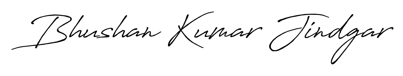 Express your personality with a custom Bhushan Kumar Jindgar signature crafted with Antro_Vectra_Bolder typography. Free transparent PNG download available. Bhushan Kumar Jindgar signature style 7 images and pictures png