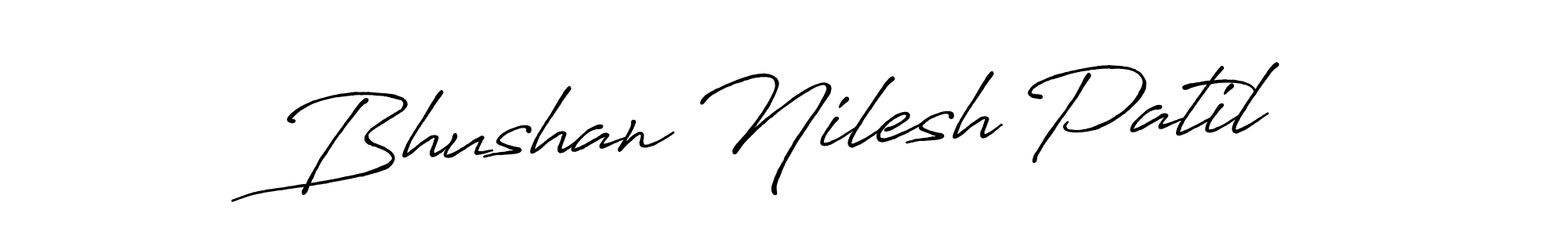 Use a signature maker to create a handwritten signature online. With this signature software, you can design (Antro_Vectra_Bolder) your own signature for name Bhushan Nilesh Patil. Bhushan Nilesh Patil signature style 7 images and pictures png