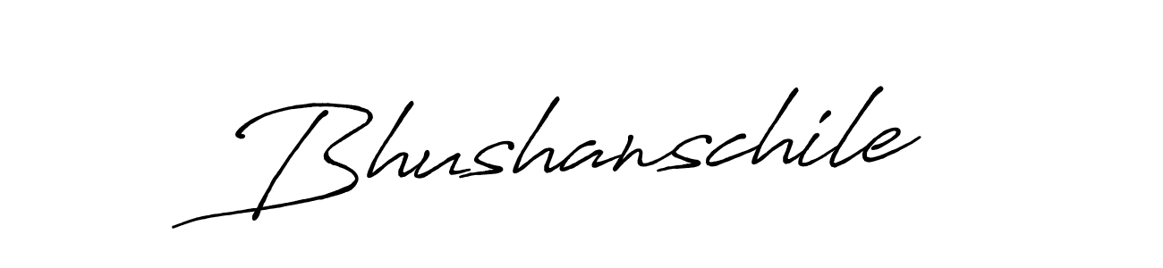 Design your own signature with our free online signature maker. With this signature software, you can create a handwritten (Antro_Vectra_Bolder) signature for name Bhushanschile. Bhushanschile signature style 7 images and pictures png