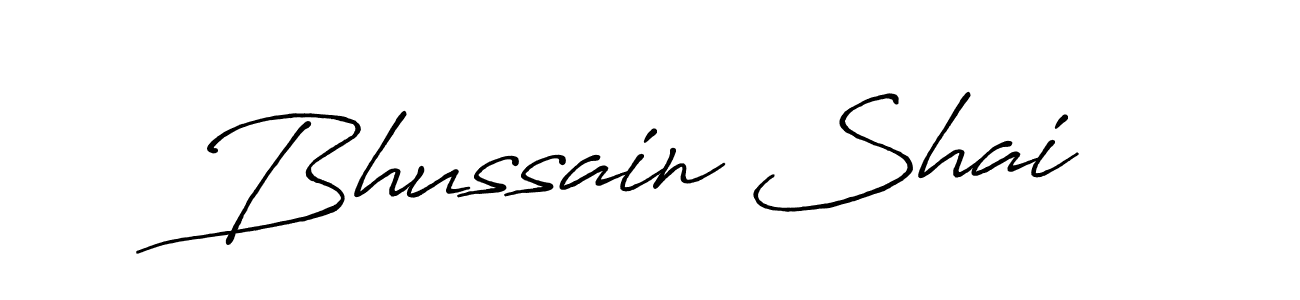 Similarly Antro_Vectra_Bolder is the best handwritten signature design. Signature creator online .You can use it as an online autograph creator for name Bhussain Shai. Bhussain Shai signature style 7 images and pictures png