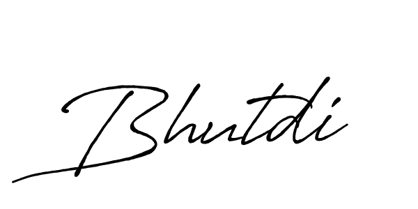 Best and Professional Signature Style for Bhutdi. Antro_Vectra_Bolder Best Signature Style Collection. Bhutdi signature style 7 images and pictures png