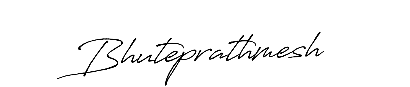 Antro_Vectra_Bolder is a professional signature style that is perfect for those who want to add a touch of class to their signature. It is also a great choice for those who want to make their signature more unique. Get Bhuteprathmesh name to fancy signature for free. Bhuteprathmesh signature style 7 images and pictures png