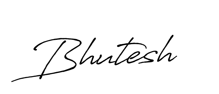 Also You can easily find your signature by using the search form. We will create Bhutesh name handwritten signature images for you free of cost using Antro_Vectra_Bolder sign style. Bhutesh signature style 7 images and pictures png