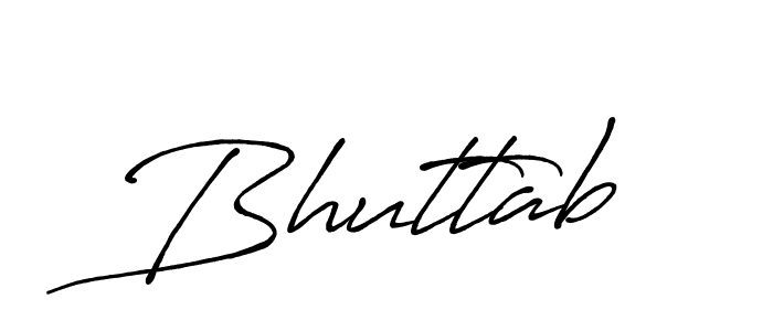 The best way (Antro_Vectra_Bolder) to make a short signature is to pick only two or three words in your name. The name Bhuttab include a total of six letters. For converting this name. Bhuttab signature style 7 images and pictures png