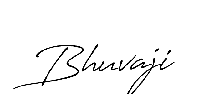 Bhuvaji stylish signature style. Best Handwritten Sign (Antro_Vectra_Bolder) for my name. Handwritten Signature Collection Ideas for my name Bhuvaji. Bhuvaji signature style 7 images and pictures png