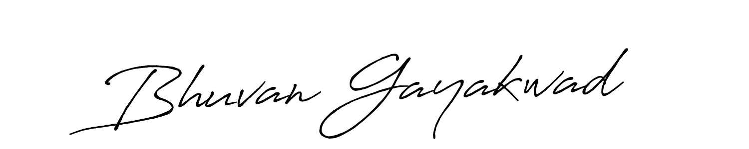 Use a signature maker to create a handwritten signature online. With this signature software, you can design (Antro_Vectra_Bolder) your own signature for name Bhuvan Gayakwad. Bhuvan Gayakwad signature style 7 images and pictures png