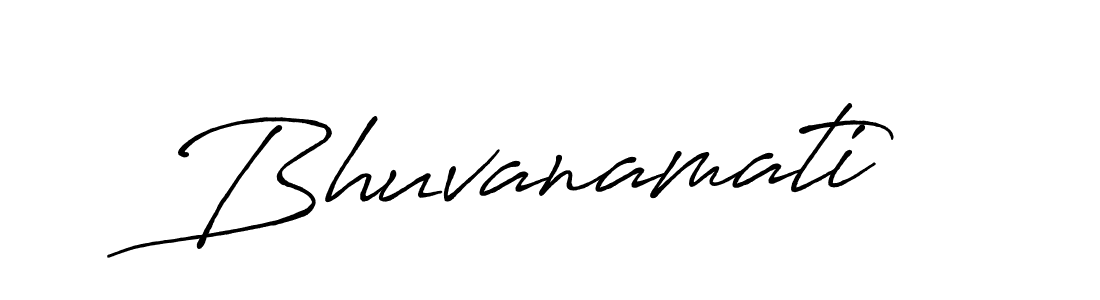 How to Draw Bhuvanamati signature style? Antro_Vectra_Bolder is a latest design signature styles for name Bhuvanamati. Bhuvanamati signature style 7 images and pictures png