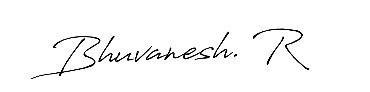 Design your own signature with our free online signature maker. With this signature software, you can create a handwritten (Antro_Vectra_Bolder) signature for name Bhuvanesh. R. Bhuvanesh. R signature style 7 images and pictures png