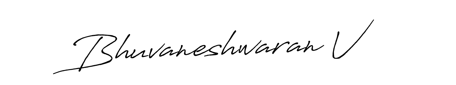This is the best signature style for the Bhuvaneshwaran V name. Also you like these signature font (Antro_Vectra_Bolder). Mix name signature. Bhuvaneshwaran V signature style 7 images and pictures png