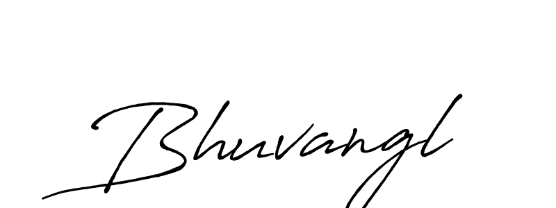 Create a beautiful signature design for name Bhuvangl. With this signature (Antro_Vectra_Bolder) fonts, you can make a handwritten signature for free. Bhuvangl signature style 7 images and pictures png