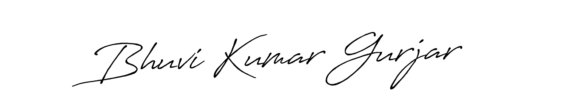 It looks lik you need a new signature style for name Bhuvi Kumar Gurjar. Design unique handwritten (Antro_Vectra_Bolder) signature with our free signature maker in just a few clicks. Bhuvi Kumar Gurjar signature style 7 images and pictures png