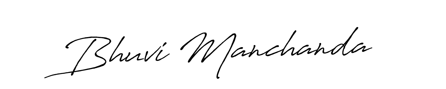 It looks lik you need a new signature style for name Bhuvi Manchanda. Design unique handwritten (Antro_Vectra_Bolder) signature with our free signature maker in just a few clicks. Bhuvi Manchanda signature style 7 images and pictures png