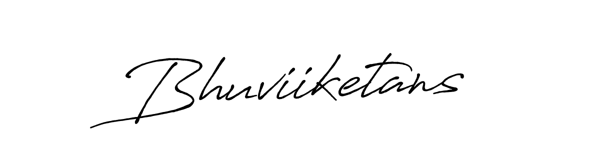 How to make Bhuviiketans name signature. Use Antro_Vectra_Bolder style for creating short signs online. This is the latest handwritten sign. Bhuviiketans signature style 7 images and pictures png