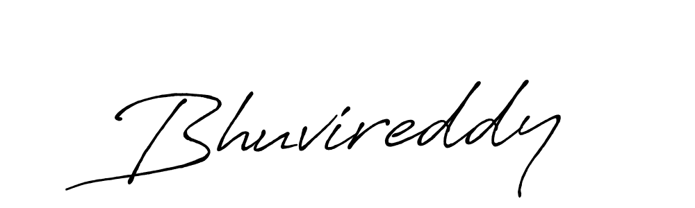 Also we have Bhuvireddy name is the best signature style. Create professional handwritten signature collection using Antro_Vectra_Bolder autograph style. Bhuvireddy signature style 7 images and pictures png