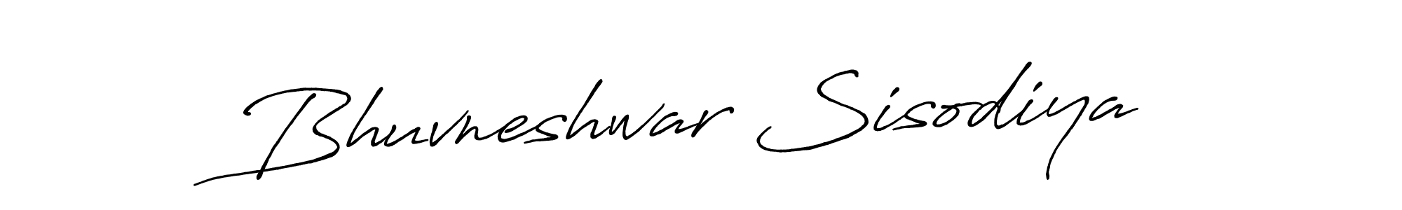 Also we have Bhuvneshwar Sisodiya name is the best signature style. Create professional handwritten signature collection using Antro_Vectra_Bolder autograph style. Bhuvneshwar Sisodiya signature style 7 images and pictures png
