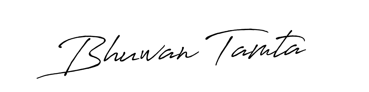 Make a beautiful signature design for name Bhuwan Tamta. Use this online signature maker to create a handwritten signature for free. Bhuwan Tamta signature style 7 images and pictures png