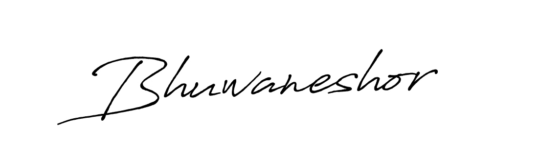 How to make Bhuwaneshor signature? Antro_Vectra_Bolder is a professional autograph style. Create handwritten signature for Bhuwaneshor name. Bhuwaneshor signature style 7 images and pictures png