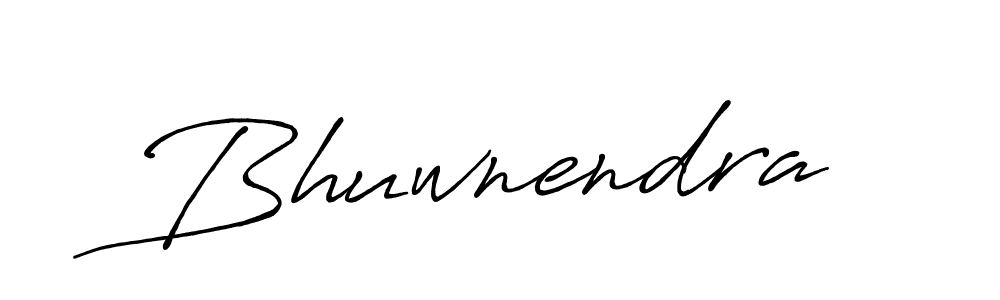 Bhuwnendra stylish signature style. Best Handwritten Sign (Antro_Vectra_Bolder) for my name. Handwritten Signature Collection Ideas for my name Bhuwnendra. Bhuwnendra signature style 7 images and pictures png