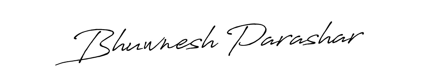 Also we have Bhuwnesh Parashar name is the best signature style. Create professional handwritten signature collection using Antro_Vectra_Bolder autograph style. Bhuwnesh Parashar signature style 7 images and pictures png