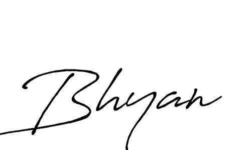 The best way (Antro_Vectra_Bolder) to make a short signature is to pick only two or three words in your name. The name Bhyan include a total of six letters. For converting this name. Bhyan signature style 7 images and pictures png