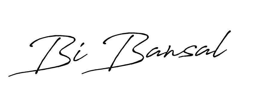 Best and Professional Signature Style for Bi Bansal. Antro_Vectra_Bolder Best Signature Style Collection. Bi Bansal signature style 7 images and pictures png