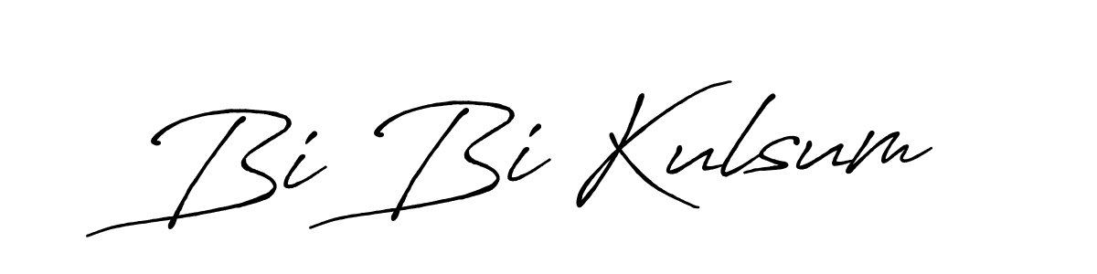 How to make Bi Bi Kulsum signature? Antro_Vectra_Bolder is a professional autograph style. Create handwritten signature for Bi Bi Kulsum name. Bi Bi Kulsum signature style 7 images and pictures png