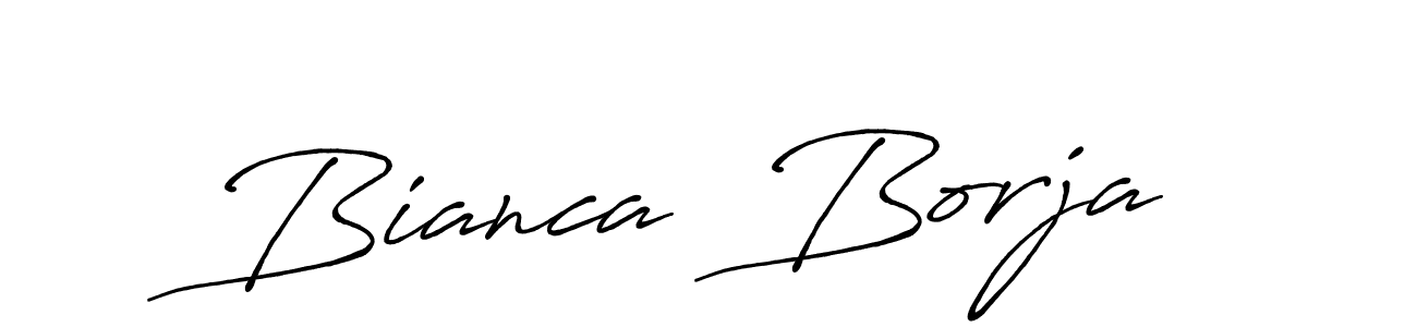 Make a short Bianca  Borja signature style. Manage your documents anywhere anytime using Antro_Vectra_Bolder. Create and add eSignatures, submit forms, share and send files easily. Bianca  Borja signature style 7 images and pictures png