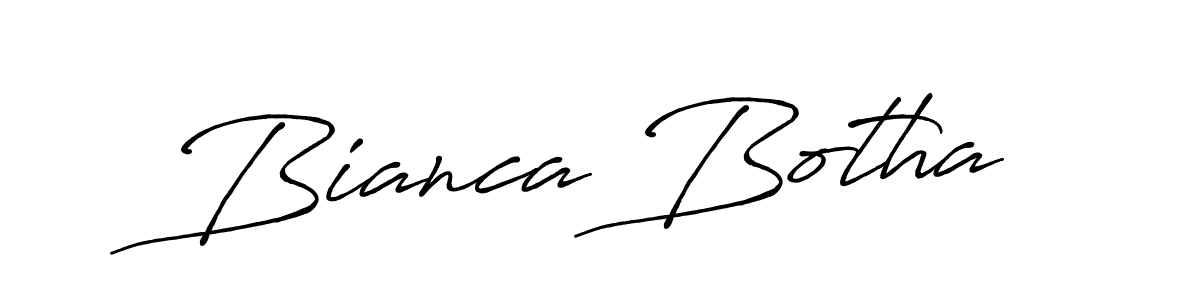 It looks lik you need a new signature style for name Bianca Botha. Design unique handwritten (Antro_Vectra_Bolder) signature with our free signature maker in just a few clicks. Bianca Botha signature style 7 images and pictures png