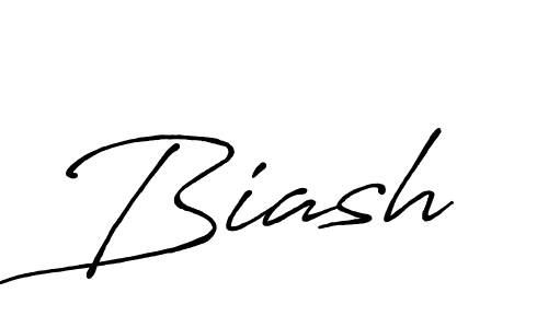 Biash stylish signature style. Best Handwritten Sign (Antro_Vectra_Bolder) for my name. Handwritten Signature Collection Ideas for my name Biash. Biash signature style 7 images and pictures png