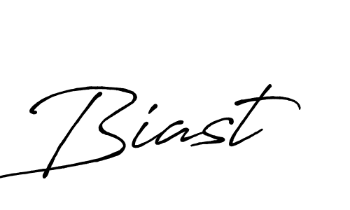 How to make Biast name signature. Use Antro_Vectra_Bolder style for creating short signs online. This is the latest handwritten sign. Biast signature style 7 images and pictures png