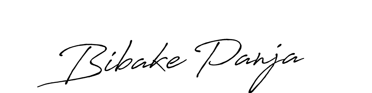 Also You can easily find your signature by using the search form. We will create Bibake Panja name handwritten signature images for you free of cost using Antro_Vectra_Bolder sign style. Bibake Panja signature style 7 images and pictures png