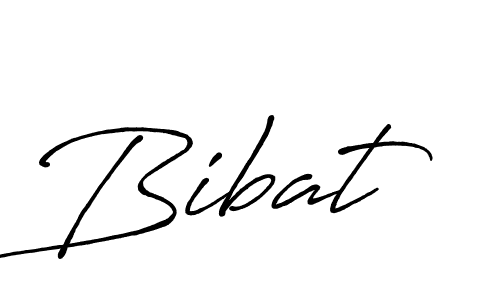 How to make Bibat name signature. Use Antro_Vectra_Bolder style for creating short signs online. This is the latest handwritten sign. Bibat signature style 7 images and pictures png