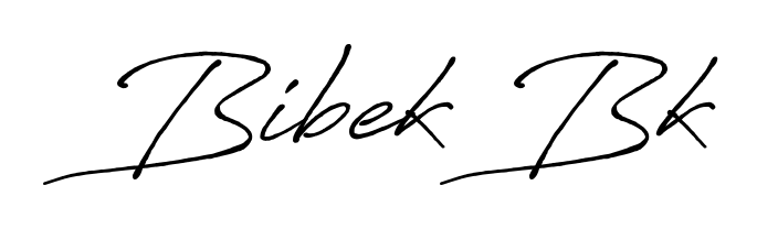 Antro_Vectra_Bolder is a professional signature style that is perfect for those who want to add a touch of class to their signature. Get Bibek Bk name fancy signature for free. Bibek Bk signature style 7 images and pictures png