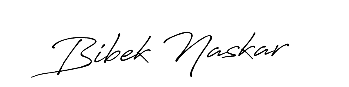 Antro_Vectra_Bolder is a professional signature style that is perfect for those who want to add a touch of class to their signature. It is also a great choice for those who want to make their signature more unique. Get Bibek Naskar name to fancy signature for free. Bibek Naskar signature style 7 images and pictures png