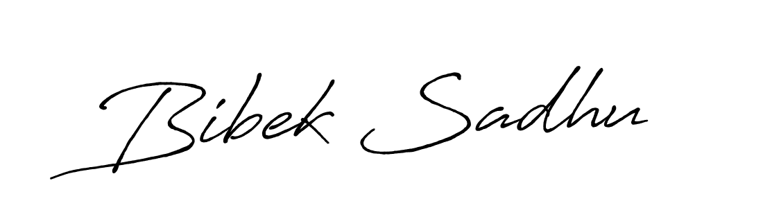 Also we have Bibek Sadhu name is the best signature style. Create professional handwritten signature collection using Antro_Vectra_Bolder autograph style. Bibek Sadhu signature style 7 images and pictures png
