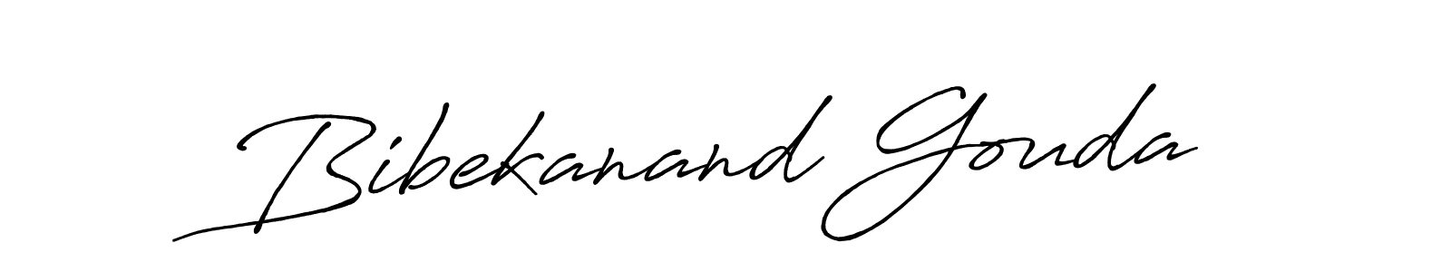 Use a signature maker to create a handwritten signature online. With this signature software, you can design (Antro_Vectra_Bolder) your own signature for name Bibekanand Gouda. Bibekanand Gouda signature style 7 images and pictures png