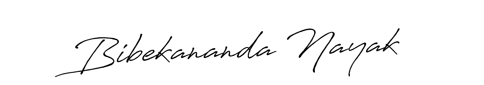 How to make Bibekananda Nayak signature? Antro_Vectra_Bolder is a professional autograph style. Create handwritten signature for Bibekananda Nayak name. Bibekananda Nayak signature style 7 images and pictures png