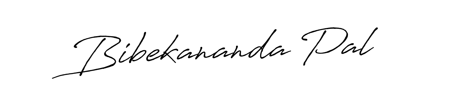 Design your own signature with our free online signature maker. With this signature software, you can create a handwritten (Antro_Vectra_Bolder) signature for name Bibekananda Pal. Bibekananda Pal signature style 7 images and pictures png