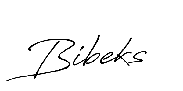 It looks lik you need a new signature style for name Bibeks. Design unique handwritten (Antro_Vectra_Bolder) signature with our free signature maker in just a few clicks. Bibeks signature style 7 images and pictures png