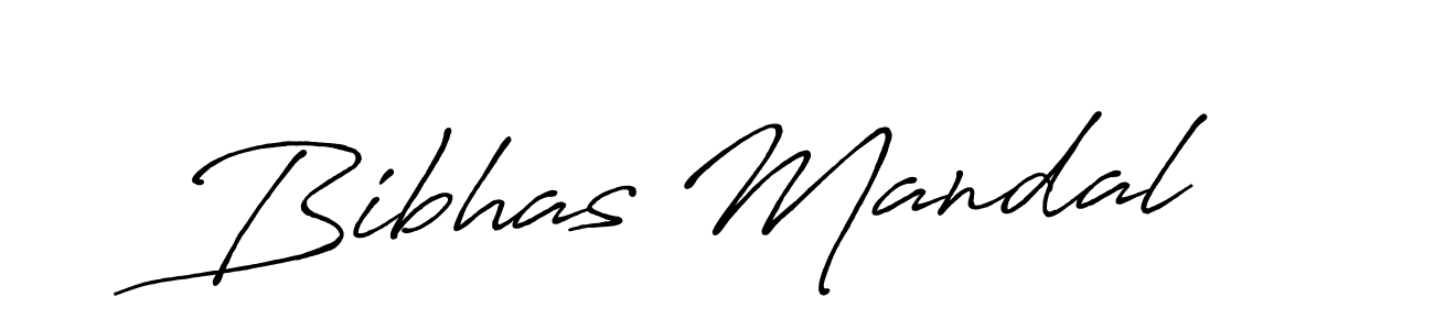 Bibhas Mandal stylish signature style. Best Handwritten Sign (Antro_Vectra_Bolder) for my name. Handwritten Signature Collection Ideas for my name Bibhas Mandal. Bibhas Mandal signature style 7 images and pictures png