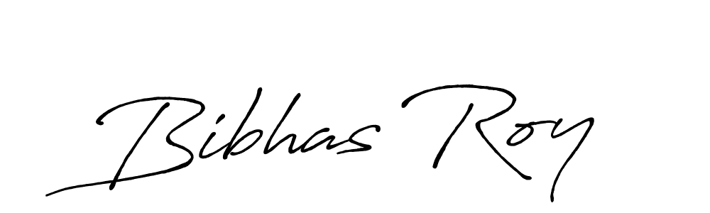 Design your own signature with our free online signature maker. With this signature software, you can create a handwritten (Antro_Vectra_Bolder) signature for name Bibhas Roy. Bibhas Roy signature style 7 images and pictures png