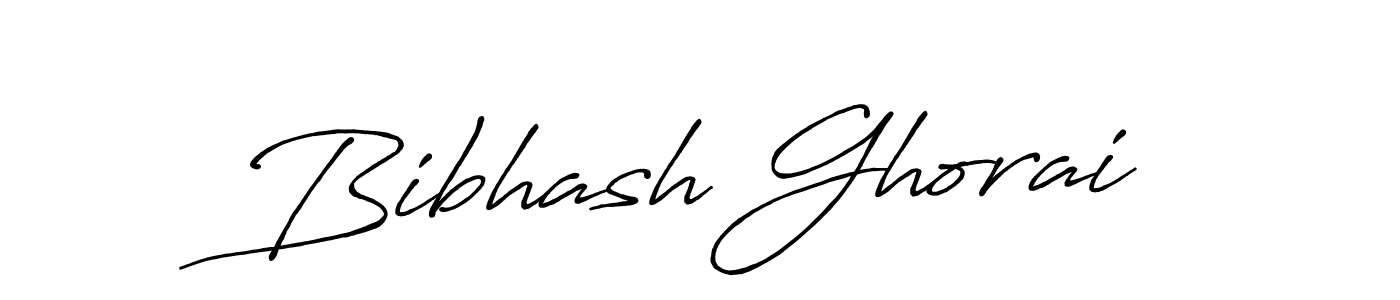 Design your own signature with our free online signature maker. With this signature software, you can create a handwritten (Antro_Vectra_Bolder) signature for name Bibhash Ghorai. Bibhash Ghorai signature style 7 images and pictures png