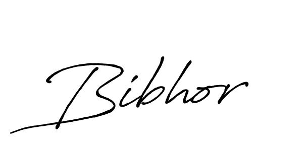 Also we have Bibhor name is the best signature style. Create professional handwritten signature collection using Antro_Vectra_Bolder autograph style. Bibhor signature style 7 images and pictures png