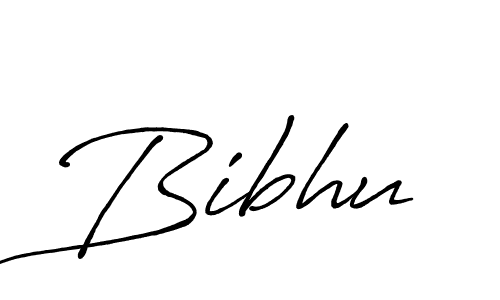 How to make Bibhu name signature. Use Antro_Vectra_Bolder style for creating short signs online. This is the latest handwritten sign. Bibhu signature style 7 images and pictures png