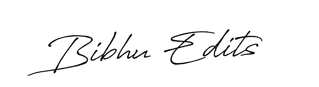 Once you've used our free online signature maker to create your best signature Antro_Vectra_Bolder style, it's time to enjoy all of the benefits that Bibhu Edits name signing documents. Bibhu Edits signature style 7 images and pictures png